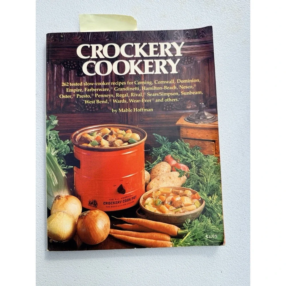 Crockery Cookery‎ Mable Hoffman 1975 Vintage Slow Cooker Cookbook
